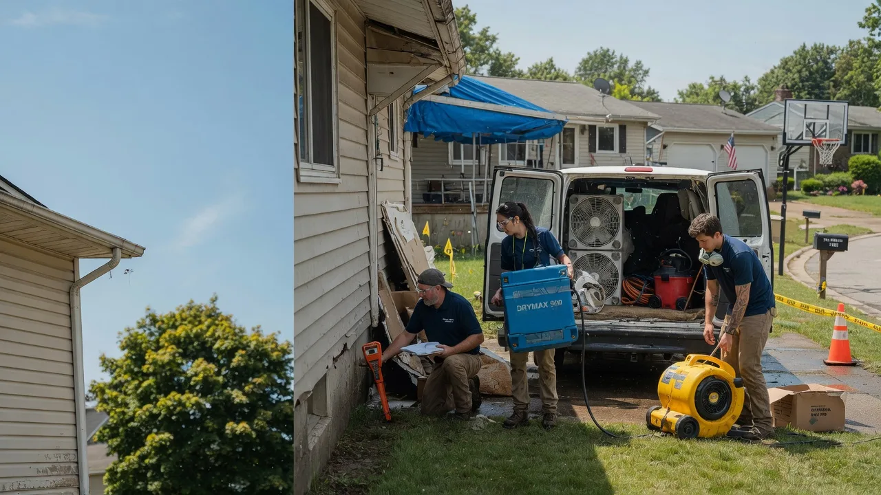 Ceiling Leak Cleanup in Canaan, NY near me